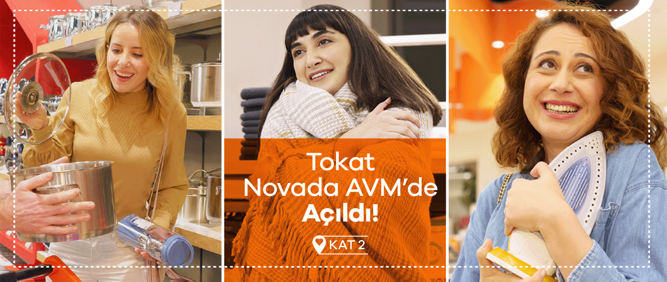 Evidea, Tokat Novada AVM'de Açıldı!