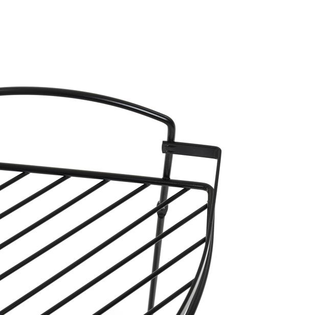  Teknotel 2 Katlı Lamalı Banyo Köşe Rafı