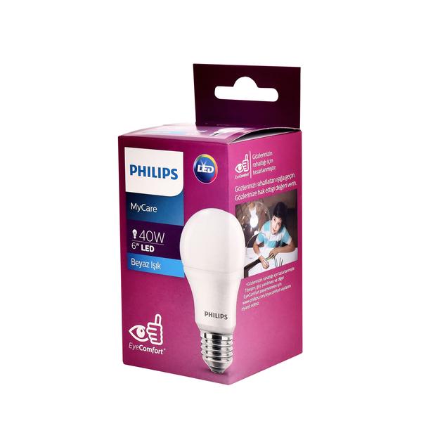  Philips Ledbulb 5.5-40W E27 Ampul - 6500K Beyaz Işık
