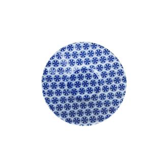 Porland Blue Desen 4 Ergonomik Çay Tabağı - Mavi/12 cm
