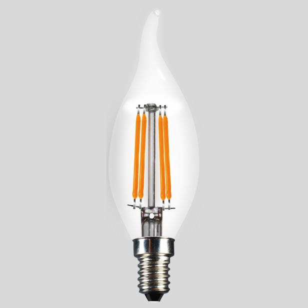  Lambam Kıvrık Uç C35 4W E14 Ampul - 3200K Gün Işığı