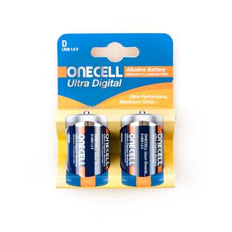 Onecell Ultra Dijital Alkalin 2'li Pil D Boy