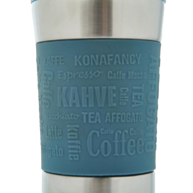 Excellent Houseware Çelik Termos - Mavi - 350 ml