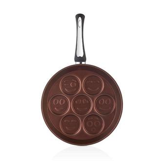 Papilla Redio Emoji Tava - Bakır - 28 cm
