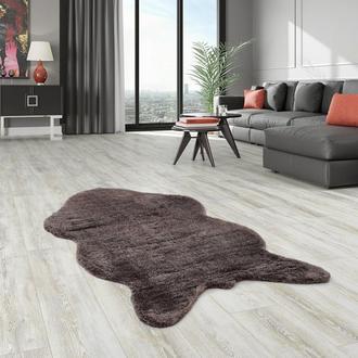 Giz Home Osa Rabbit Süet Post Tiger 90x150 cm - Kahverengi