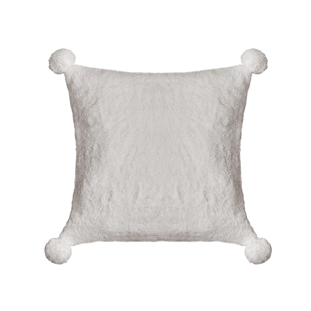  Nuvomon Wellsoft Kırlent - Beyaz - 43x43 cm