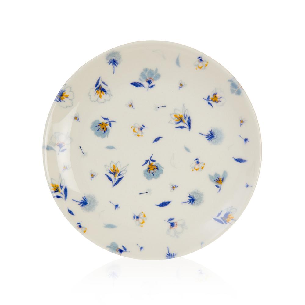  Tulu Porselen Bloom Tatlı Tabağı - 19 cm