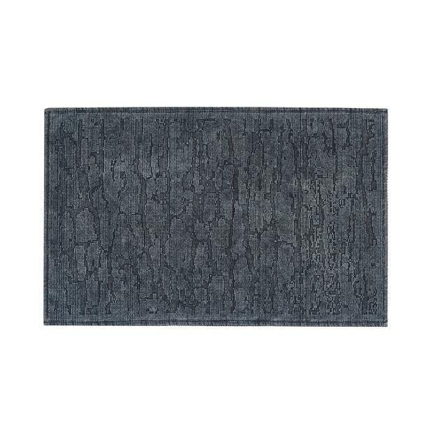  Nuvomon Bluenity Stone Wash Eskitme Banyo Paspası - Gri - 50x60 cm + 60x100 cm