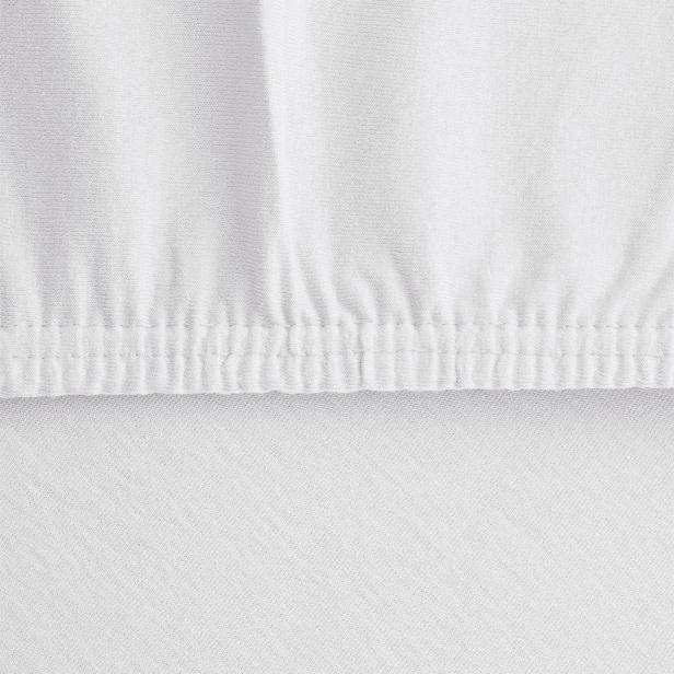  Nuvomon Tek Kişilik Pamuklu Penye Çarşaf Seti - Beyaz - 100x200 cm + 50x70 cm