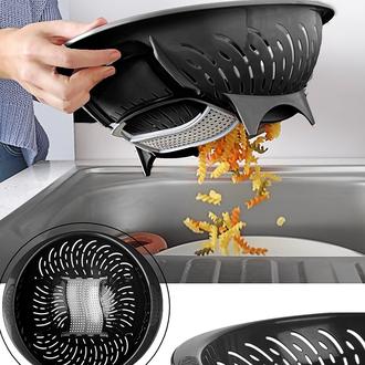 Kitchen Life Açılır Kapaklı Akıllı Süzgeç