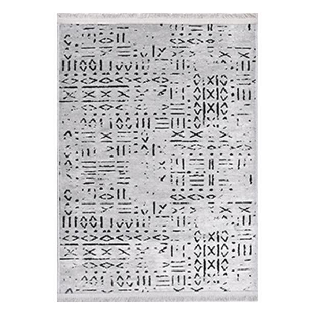  Crea Vena İskandinav Kilim - Gri - 120x180 cm