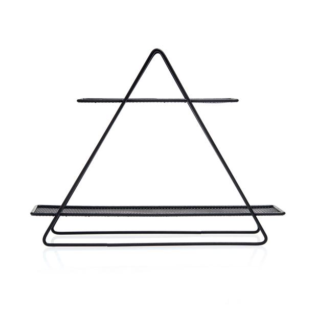  Ang Design Dekoratif Piramit Raf - Siyah