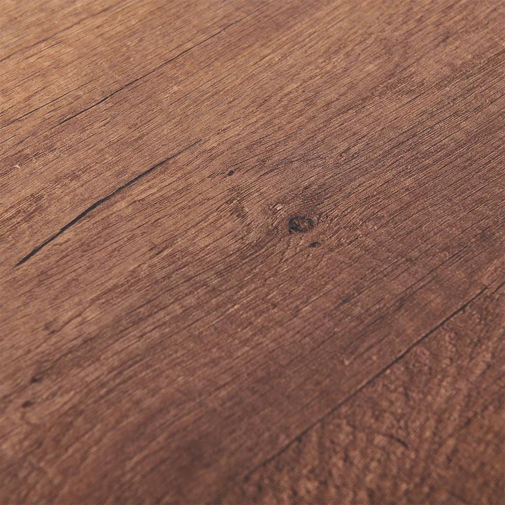  Just Home Metal Ayaklı Tekerlekli C Sehpa - Barok Ceviz