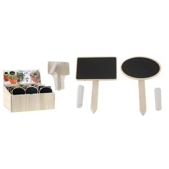 Simple Living Ahşap Mini Kara Tahta - Asorti