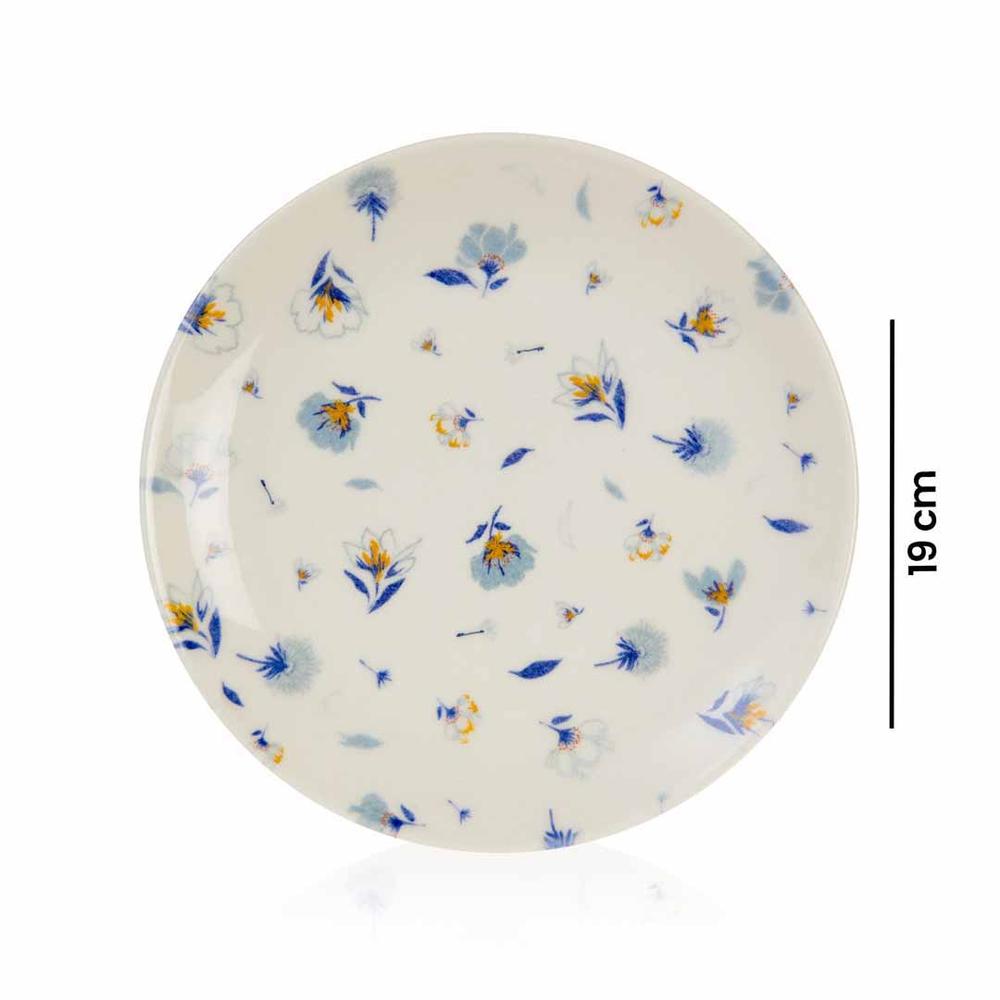  Tulu Porselen Bloom Tatlı Tabağı - 19 cm