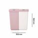  Motek Duo Laundry Çamaşır Sepeti - Pembe - 80 lt