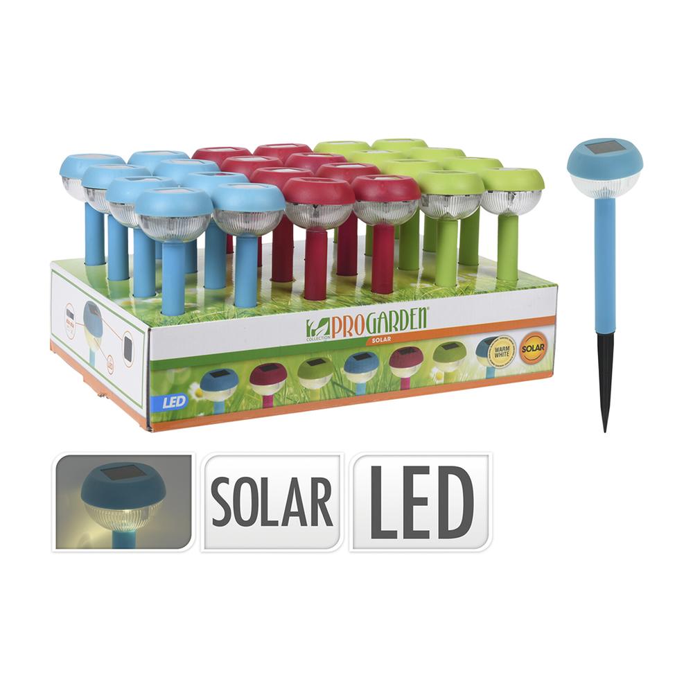  Safir Light Ledli Solar Bahçe Aydınlatması - Renkli - Asorti