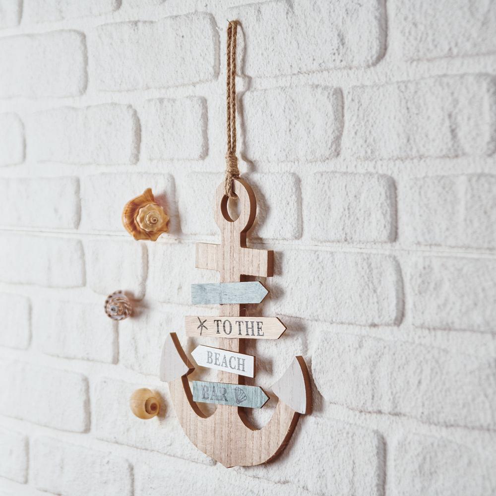 Q-Art Dekoratif Çapa Duvar Süsü - 30 cm_1