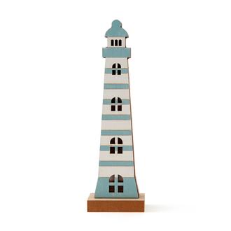 Q-Art Dekoratif Lighthouse Biblo - 22 cm - Asorti_1