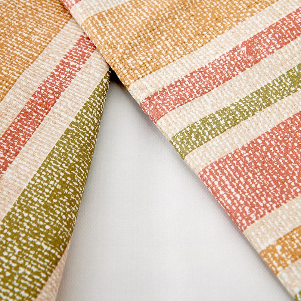Nuvomon Dertsiz Ticking Pvc Masa Örtüsü - 140x220 cm_2